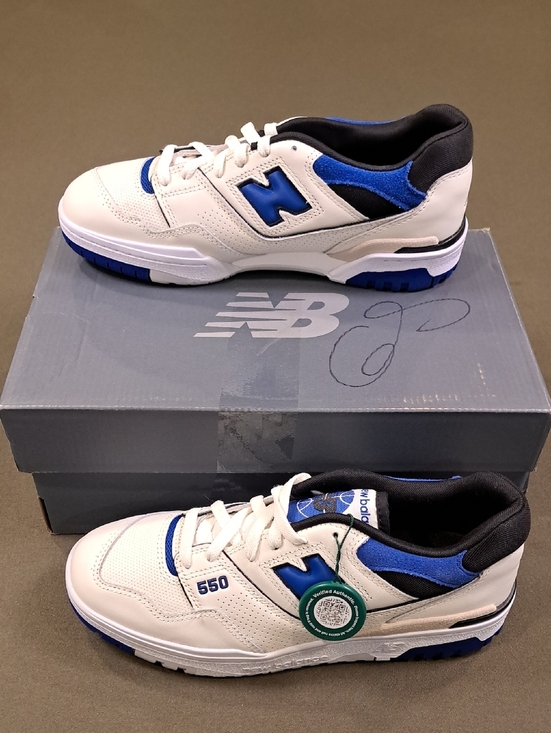 New Balance Other - New Balance 550 - Color: Sea Salt/Team Royal - Size: Men 9